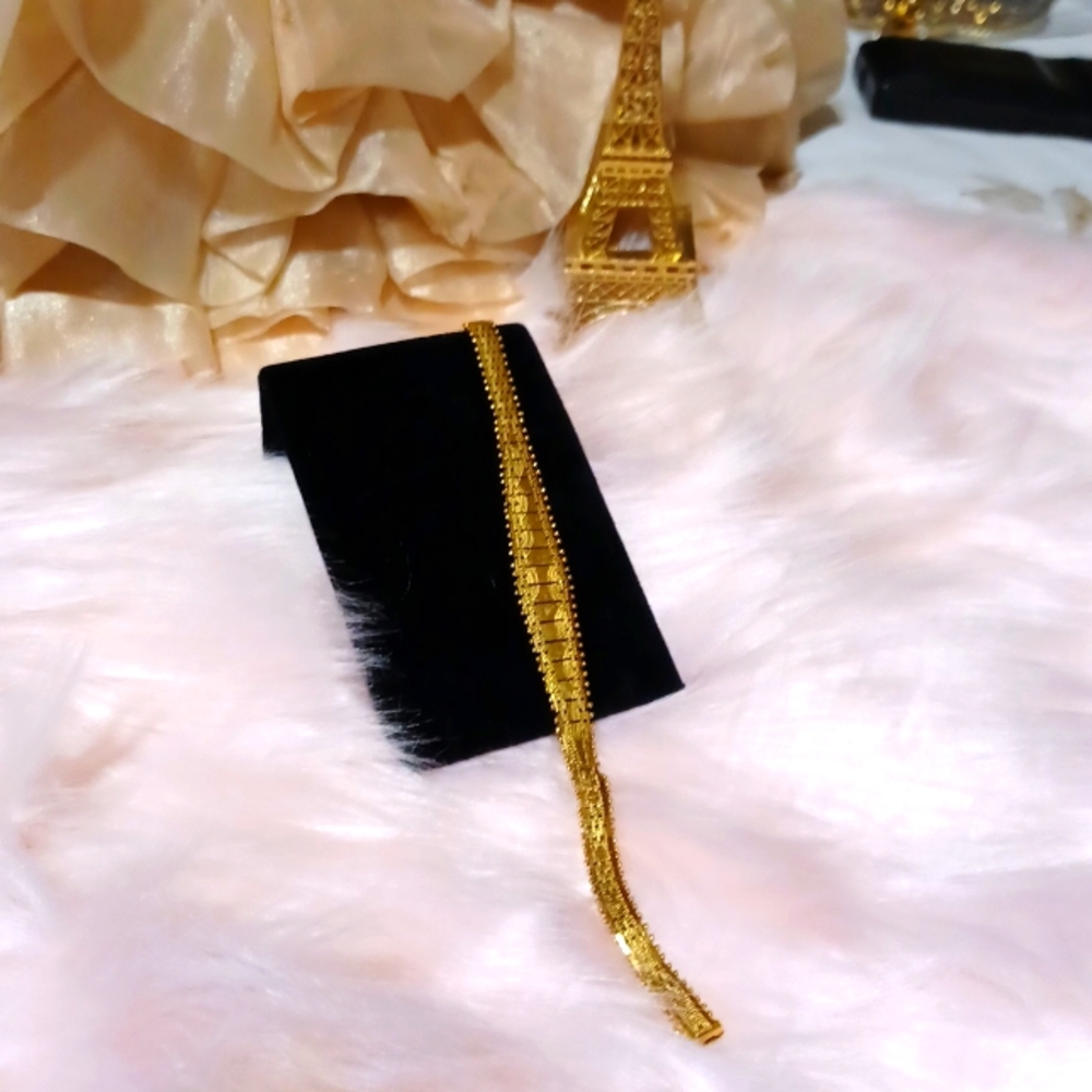 18k gold plated bracelet - Picture 3 of 8